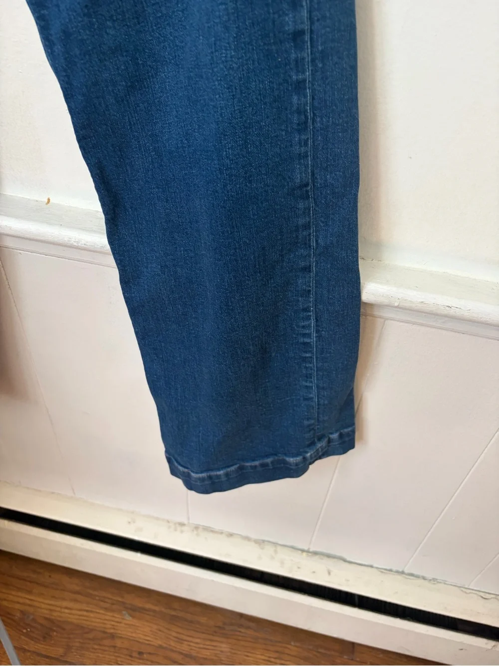 J. Crew High-Rise Trouser Flare Denim Jeans Size 25 Dark Wash